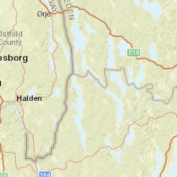 Østfold Street Map