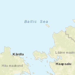 Lääne County Street Map