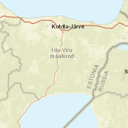 Ida-Viru County Street Map