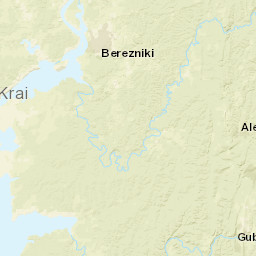 Perm Krai Street Map