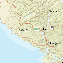 Vest-Agder Street Map