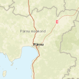 Pärnu County Street Map