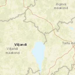 Jõgeva County Street Map