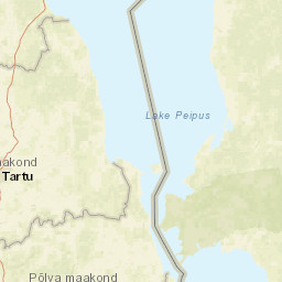 Põlva County Street Map