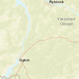 Yaroslavl Oblast Street Map