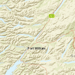 A861, Fort William, Highland PH33 7AD, UK Street Map