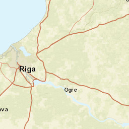 Babīte Municipality Street Map