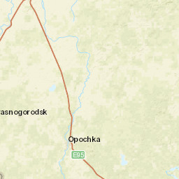 Pskov Oblast Street Map