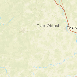 Tver Oblast Street Map