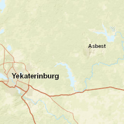 Sverdlovsk Street Map