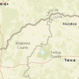 Rucava Municipality Street Map