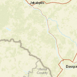 Viesīte Municipality Street Map