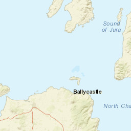 Ballymoney Street Map