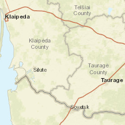 Klaipėda District Municipality Street Map