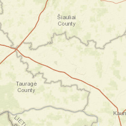 Jurbarkas District Municipality Street Map