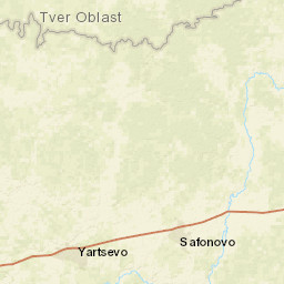 Smolensk Oblast Street Map
