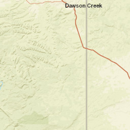 816-842 Alaska Avenue, Dawson Creek, BC Street Map