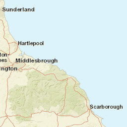 Stockton-on-Tees Street Map