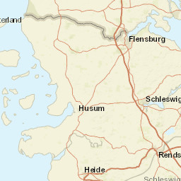 Schleswig-Holstein Street Map