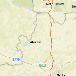 Tula Oblast Street Map