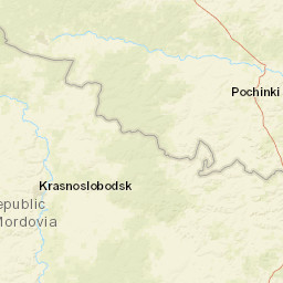 Republic of Mordovia Street Map