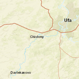 Republic of Bashkortostan Street Map