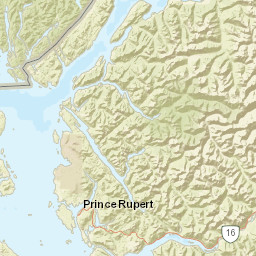 100 Cow Bay Road, Prince Rupert, BC V8J Street Map