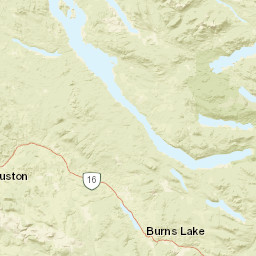 149 British Columbia 16, Burns Lake, BC V0J Street Map