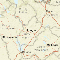 Roscommon Street Map