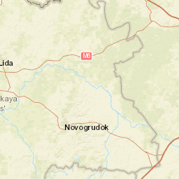 Grodno Region Street Map