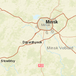 Minsk Street Map