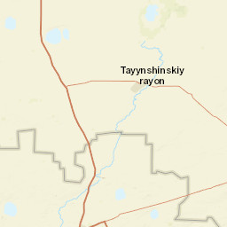 North Kazakhstan Region Street Map