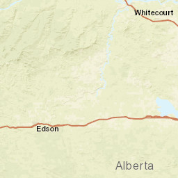 Alberta Street Map