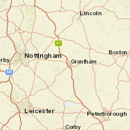 City of Leicester Street Map