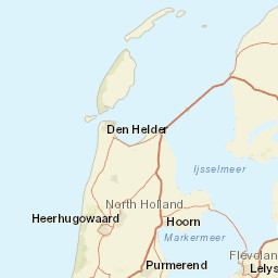 North Holland Street Map