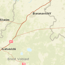 Brest Region Street Map