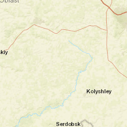 Penza Oblast Street Map