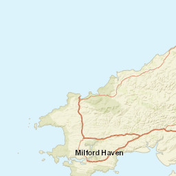Carmarthenshire Street Map