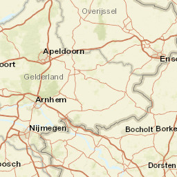Gelderland Street Map