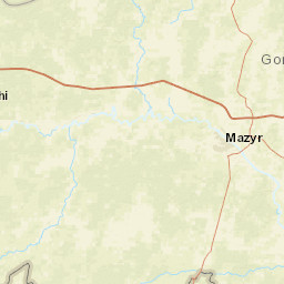 Gomel Region Street Map