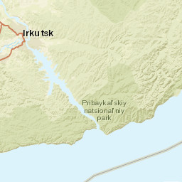Irkutsk Street Map
