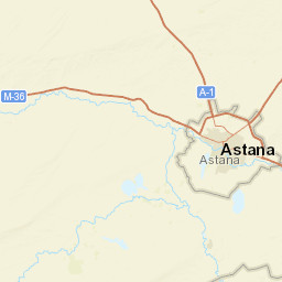 Nur-Sultan Street Map