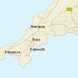 Cornwall Street Map