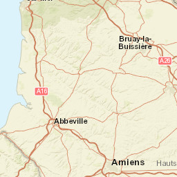 Hauts-de-France Street Map