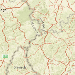 Canton of Diekirch Street Map