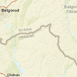 Belgorod Oblast Street Map