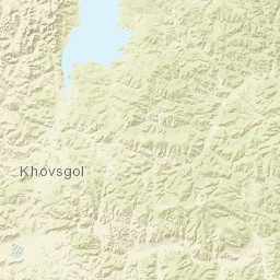 Khövsgöl Province Street Map