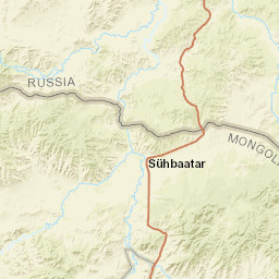 Selenge Province Street Map