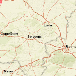 Aisne Street Map