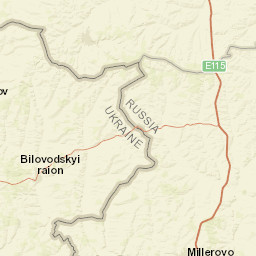 Volgograd Oblast Street Map